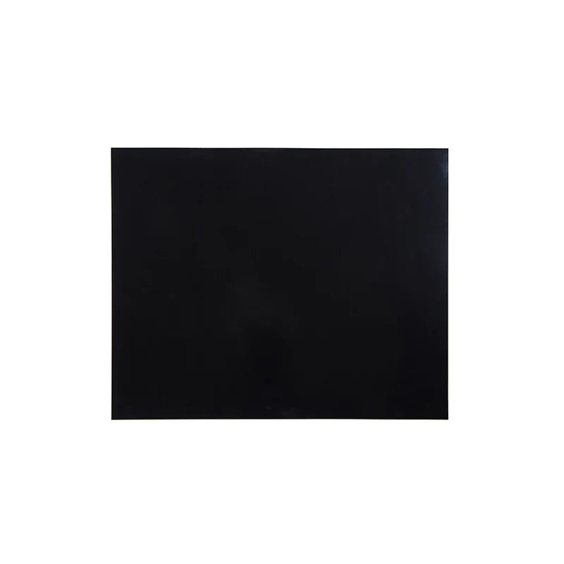 Solid black square on a white background