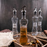 Glass Olive Oil Bottle 4-PACK