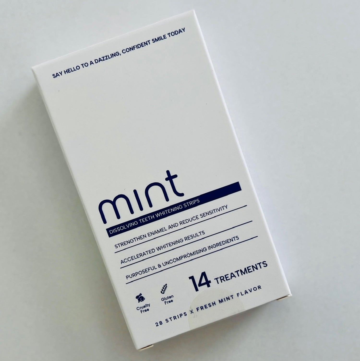 Desolving Mints Dissolving Teeth Whitening Strips