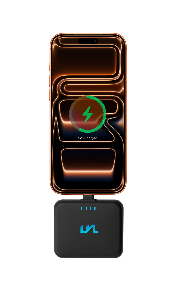 LVL Spark Charger - 4 Pack - Midnight Black / Royal Blue / Deep Purple / Hot Pink