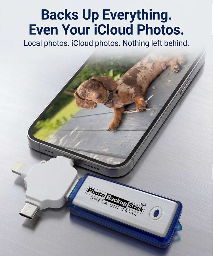Photo Backup Stick Omega Universal